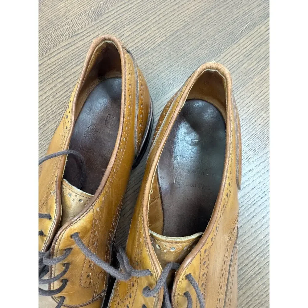 Allen Edmonds Madison Park Wingtip Brogue Derby Shoes Men's Sz 11.5D (SH300THRIF